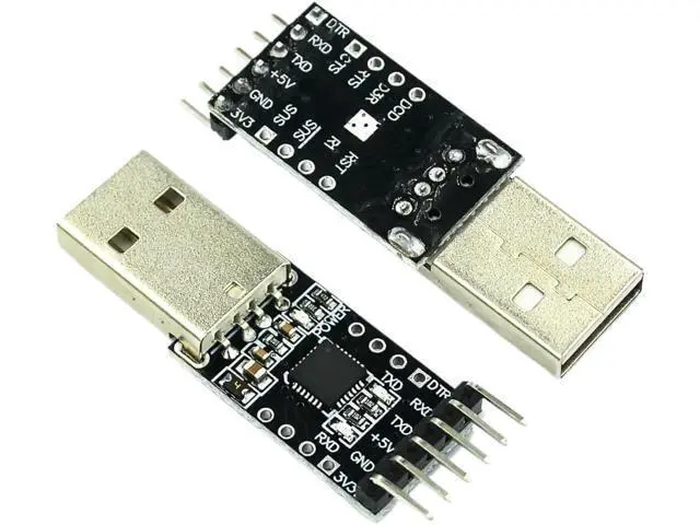 Alt view image 3 of 5 - 1-10pcs CP2102 Module USB to TTL Serial UART for STC Download Cable PL2303 Super Brush line Upgrade(10pcs Red)