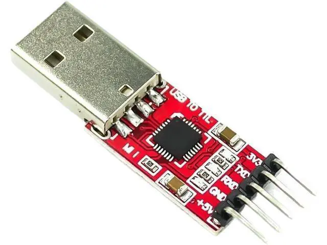 Alt view image 4 of 5 - 1-10pcs CP2102 Module USB to TTL Serial UART for STC Download Cable PL2303 Super Brush line Upgrade(10pcs Red)