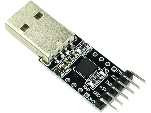 Alt view image 5 of 5 - 1-10pcs CP2102 Module USB to TTL Serial UART for STC Download Cable PL2303 Super Brush line Upgrade(10pcs Red)