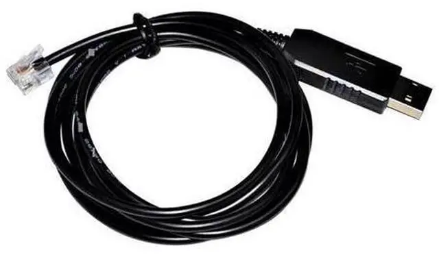 Alt view image 2 of 5 - FT232RL CHIP USB to RJ11 RJ12 6P4C RS232 Serial Communication Cable for S20260 S200 J5 Port(1.8M)