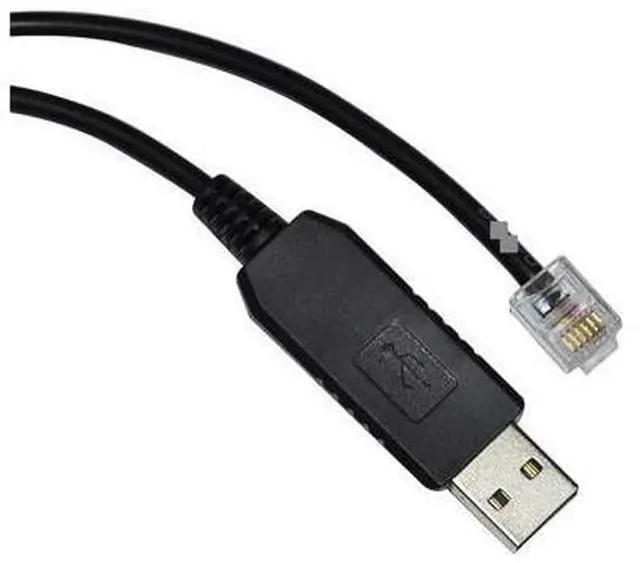 Alt view image 4 of 5 - FT232RL CHIP USB to RJ11 RJ12 6P4C RS232 Serial Communication Cable for S20260 S200 J5 Port(1.8M)