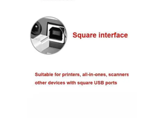 Alt view image 3 of 3 - Replacement Printer Parts USB Computer Data Cable Fits for XP 445 430 446 401 440 420 400 432 424