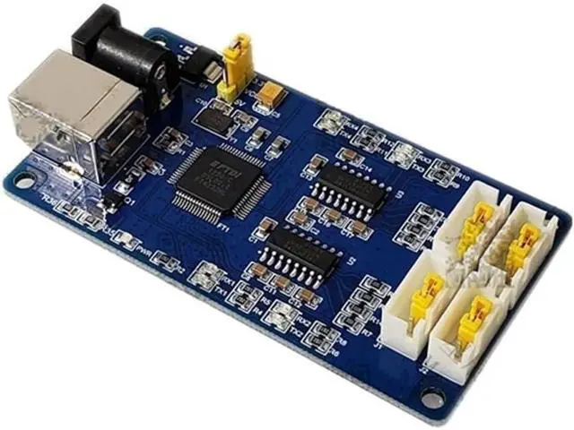 Alt view image 5 of 6 - FENG GUO USB to 4-Channel 3.3V 2V5 V1.8V 5V TTL UART Level Module RS-232 Serial RS485 Adapter Converter with F/;TD/;1 FT4232HL(4ttl1.8 2.5 3.3 5v)