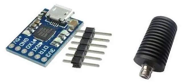 Main image of Ruiting Store m/ic-r/o-USB to UART TTL Module 6Pin Serial Converter CP2102 STC & 50W Dummy Load N Female Socket DC 1 3GHz 50 Ohm