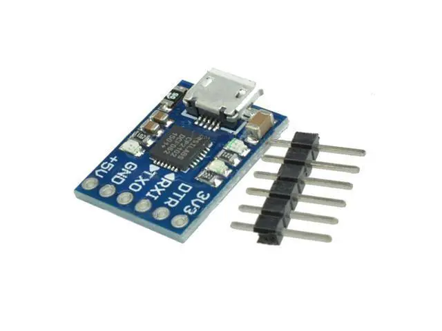 Alt view image 2 of 6 - Ruiting Store m/ic-r/o-USB to UART TTL Module 6Pin Serial Converter CP2102 STC & 50W Dummy Load N Female Socket DC 1 3GHz 50 Ohm