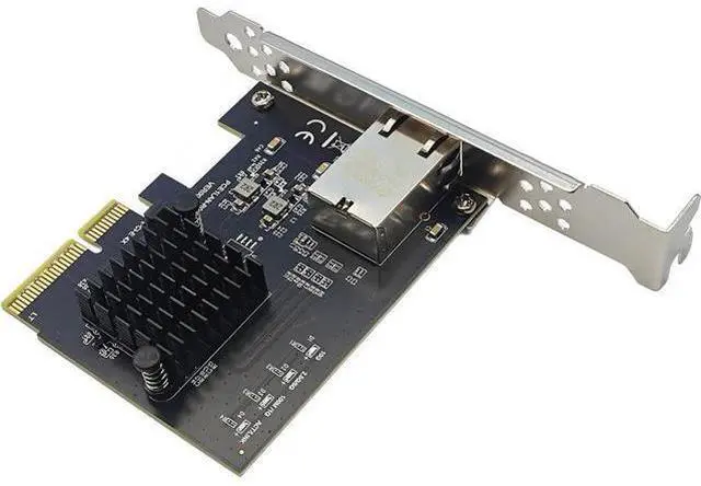 Alt view image 3 of 7 - 10 Gigabit Ethernet Networking Card PCIE3.0 4X 10Gb RTL8127AT Chip Gigabit Ethernet PCIE Adapter 10000Mbps for PC