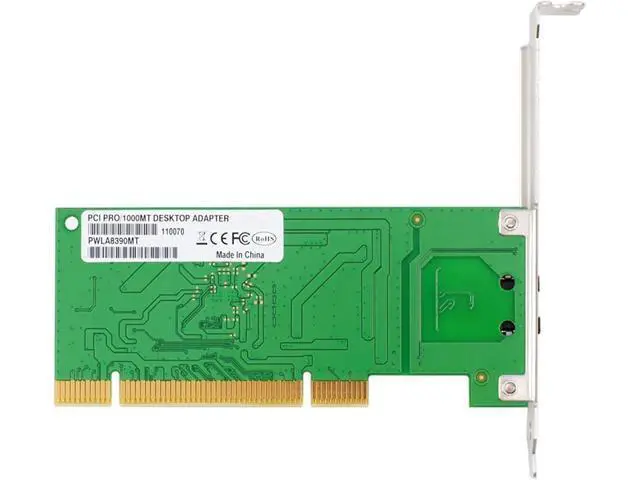 Alt view image 3 of 5 - 8390MT 82540 PRO/1000 MT Gigabit PCI diskless Network Card ethernet RJ45 LAN Adapter Converter Card
