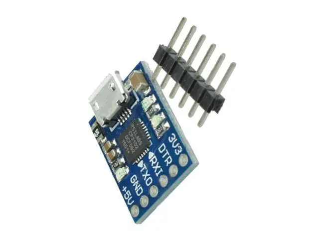 Alt view image 5 of 6 - Ruiting Store m/ic-r/o-USB to UART TTL Module 6Pin Serial Converter CP2102 STC & 50W Dummy Load N Female Socket DC 1 3GHz 50 Ohm