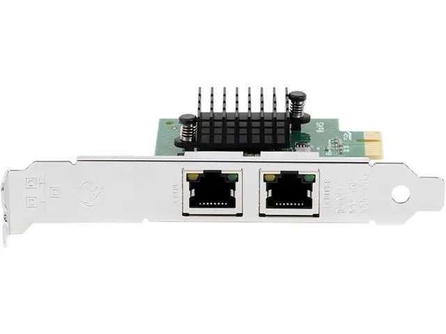 Alt view image 4 of 5 - BCM5720 PCIE X1 Gigabit Ethernet Network Card Dual Port Server Network Adapter Card Compatible with WOL PXE