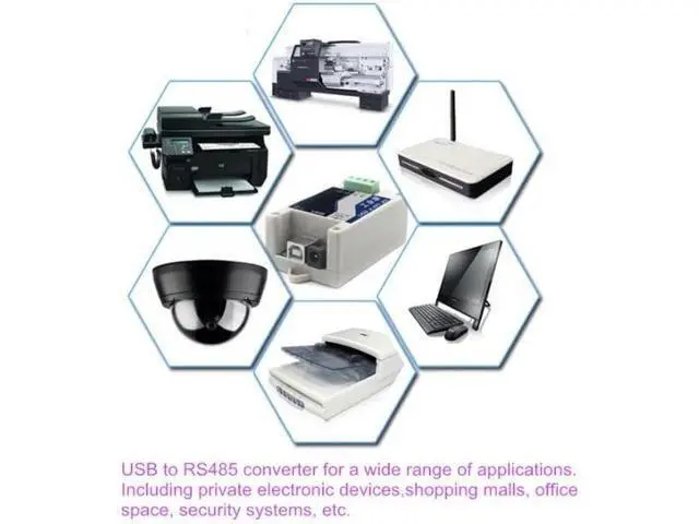 Alt view image 6 of 6 - Industrial Grade USB to RS485 Module Lightning Protection Converter Module Support Win8/10