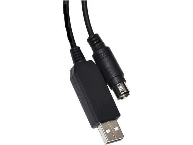 Alt view image 5 of 6 - F&T>D*I FT232RL USB to DIN 5 PIN MD5 Male Converter Serial Communication Cable for Series Touchscreen Tool Port(1.8M)