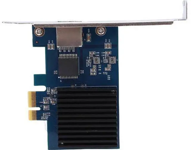 Alt view image 7 of 7 - Cryfokt 10G PCIe Network Card, RTL8127 10 Gigabit Ethernet Adapter with PCI Express Gen 4 x1 for, Supports 10G 5G 2.5G 1G 100Mbps 10Mbps