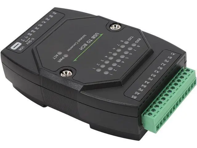 Alt view image 2 of 7 - USB to RS485 Converter, Type C to 8 Channel Isolated RS485 Serial Port Adapter, 1200bps to 921600bps Communication Speed with Surge and ESD Protection for Industrial