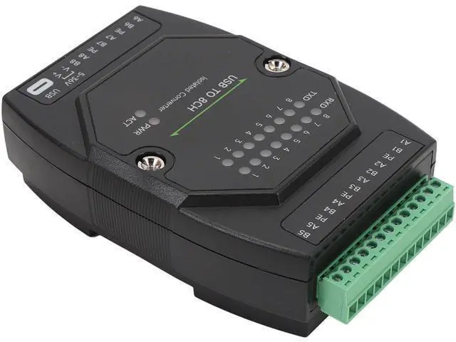 Alt view image 6 of 7 - USB to RS485 Converter, Type C to 8 Channel Isolated RS485 Serial Port Adapter, 1200bps to 921600bps Communication Speed with Surge and ESD Protection for Industrial