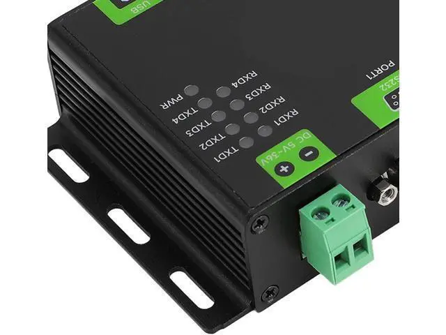 Alt view image 6 of 7 - USB to for RS232 Converter Industrial Isolated Original FT4232HL Chip Wall Mountable USB to for DB9 Male Adapter for for Stable and Communicating Compatibility