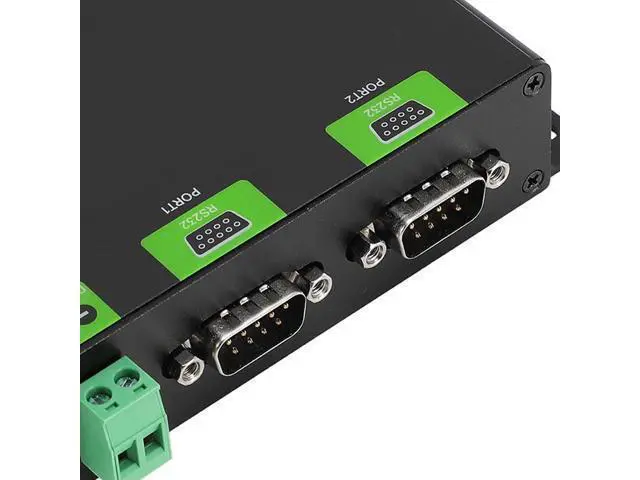 Alt view image 7 of 7 - USB to for RS232 Converter Industrial Isolated Original FT4232HL Chip Wall Mountable USB to for DB9 Male Adapter for for Stable and Communicating Compatibility