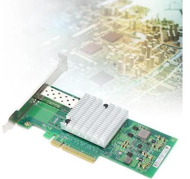 Main image of Network Card with 10Gbps Speed, Single Port Adapter with 82599EN Chip, E10G41BTDA X520 DA1 Module for Server Network Use