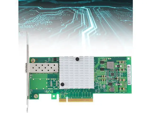 Alt view image 4 of 5 - Network Card with 10Gbps Speed, Single Port Adapter with 82599EN Chip, E10G41BTDA X520 DA1 Module for Server Network Use