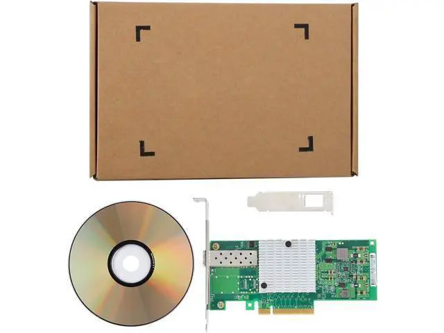Alt view image 5 of 5 - Network Card with 10Gbps Speed, Single Port Adapter with 82599EN Chip, E10G41BTDA X520 DA1 Module for Server Network Use