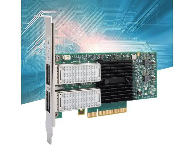Alt view image 4 of 7 - Marhynchus Dual Port 40Gb Por S PCI Express Network Adapter with QSFP Fiber Optic Interface for Ethernet Server Data Center