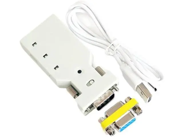 Alt view image 2 of 6 - BT578 V3 RS232 Wireless Male And Female Master Slave all Total Station Serial Port Compatible Blue*/tooth Adapter(BT578)