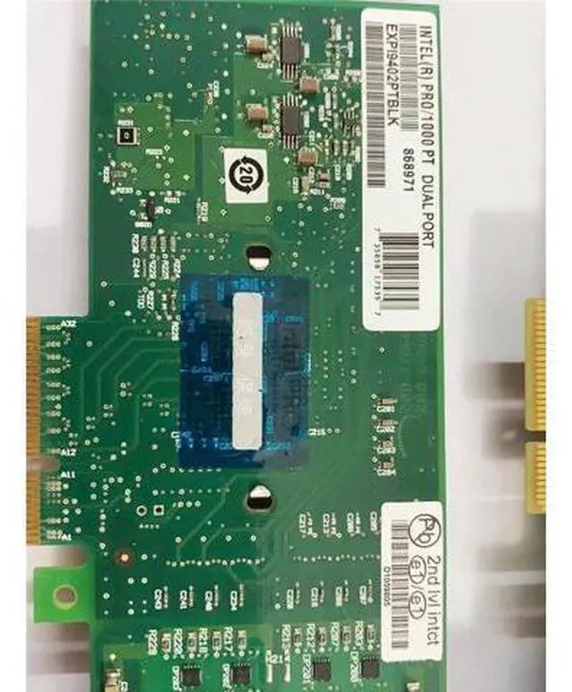 Alt view image 4 of 5 - 1pc 9402 pt 9402PT Network Card Adapter LAN Server Adapter 10/100/1000Mbps for PCI-E X4 82571 NC360T Dual Port