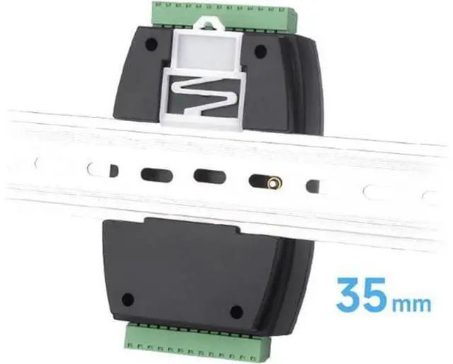 Alt view image 4 of 6 - Industrial Grade USB to 8CH RS485 Isolation Converter, USB to RS485 Adapter, Multi System Compatibility 35mm Standard Rail and Stacked Installation, Wall-Mount and Rail-Mount Support