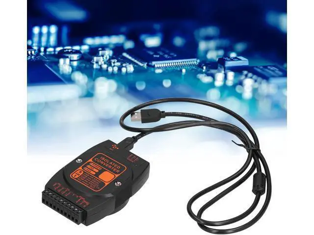 Alt view image 6 of 7 - YWBL-WH USB to RS485 Adapter, ABS Material 5 in 1 Converter with 3 Optocoupler Isolation for Industrial Communication and TTL Compatibility ((3Mbt Communication Rate))