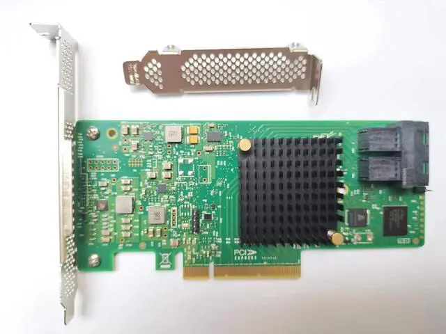 Alt view image 2 of 6 - SAS 9311-8I 8 Port Internal SAS 12Gb/s PCIe 3.0 x8 Host Bus Adapter