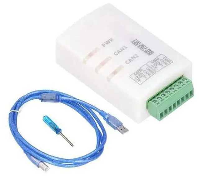 Main image of CAN USB Adapter Dual Channel CAN Bus Debugger, USB to CAN Analyzer with Isolation, Intelligent Converter for Automotive Calibration, Rail Transit, Automation, ABS, USB2.0