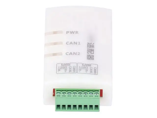 Alt view image 2 of 7 - CAN USB Adapter Dual Channel CAN Bus Debugger, USB to CAN Analyzer with Isolation, Intelligent Converter for Automotive Calibration, Rail Transit, Automation, ABS, USB2.0
