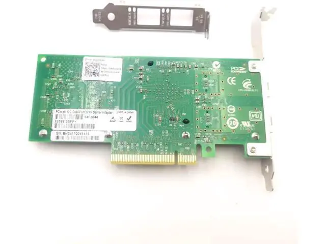 Alt view image 2 of 6 - Generic X520-DA2 10G PCI Express x8 82599 ES Chip Dual Port Ethernet Network Adapter E10G42BTDA,SFP not included