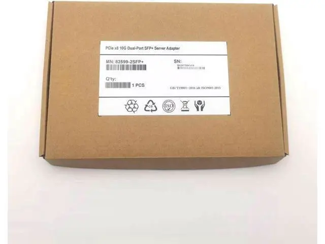 Alt view image 6 of 6 - Generic X520-DA2 10G PCI Express x8 82599 ES Chip Dual Port Ethernet Network Adapter E10G42BTDA,SFP not included