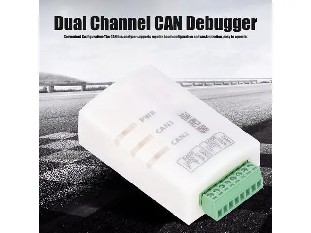 Alt view image 6 of 7 - CAN USB Adapter Dual Channel CAN Bus Debugger, USB to CAN Analyzer with Isolation, Intelligent Converter for Automotive Calibration, Rail Transit, Automation, ABS, USB2.0
