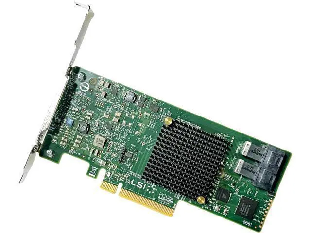 Alt view image 3 of 6 - 9300-8i LSI SAS3008 8-Port 12Gb PCIe 3.0 HBA IT Mode ZFS FreeNAS unRAID SAS SATA Host Bus Adapter