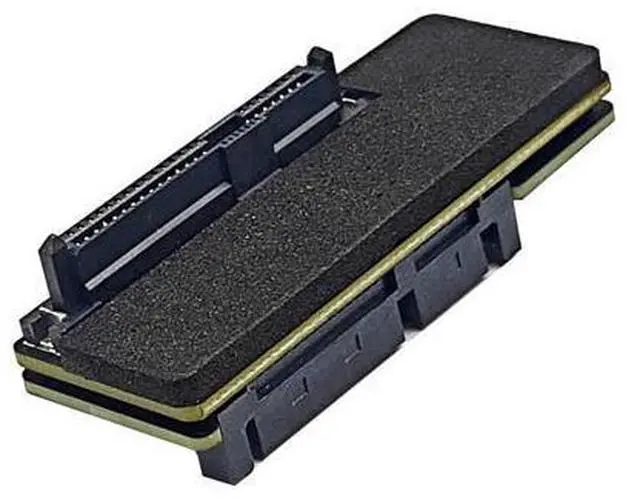 Alt view image 4 of 5 - Desktop to S*A*S Adapter Converter 6Gbps (7+15) 22Pin Male to S*A*S 29Pin Female Expansion Card Riser for 2.5" 3.5" S*A*S HDD
