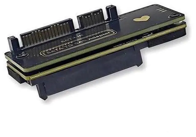 Main image of Desktop to S*A*S Adapter Converter 6Gbps (7+15) 22Pin Male to S*A*S 29Pin Female Expansion Card Riser for 2.5" 3.5" S*A*S HDD