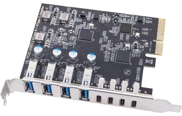 Main image of PCIe USB 3.2 Card ASM1142 Internal Expansion Controller 4 C Port 3.2 Adapter PCIE for Desktop PCIe Expansion Card
