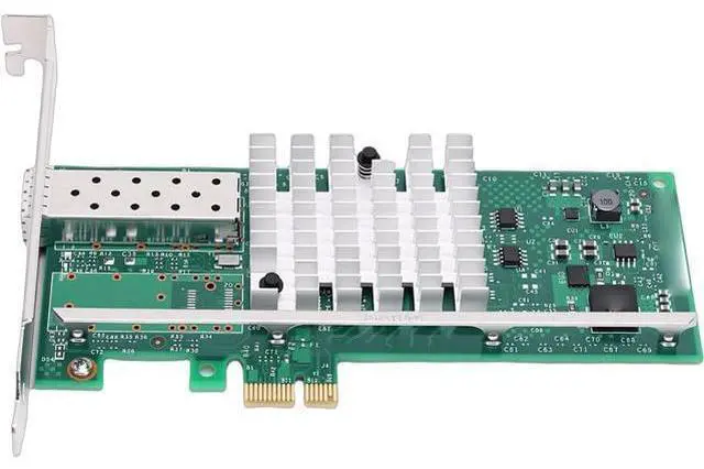 Main image of 10GB PCIE X1 Network Card, SFP Fiber Ethernet Adapter with 82599EN Chip, Support for VMware Server