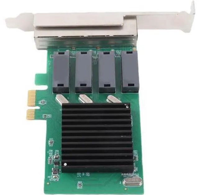 Alt view image 5 of 7 - PCI Express Ethernet LAN Adapter Reliable PCIE 4 Port Gigabit Server Adapter for Server for VMware