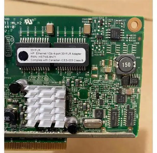 Alt view image 3 of 5 - 4-Port Ethernet 1Gb 331FLR Adapter 684208-B21 629135-B21 634025-001 Network Card for G8 G9 Gen8 Gen9 Converter(Only Card)