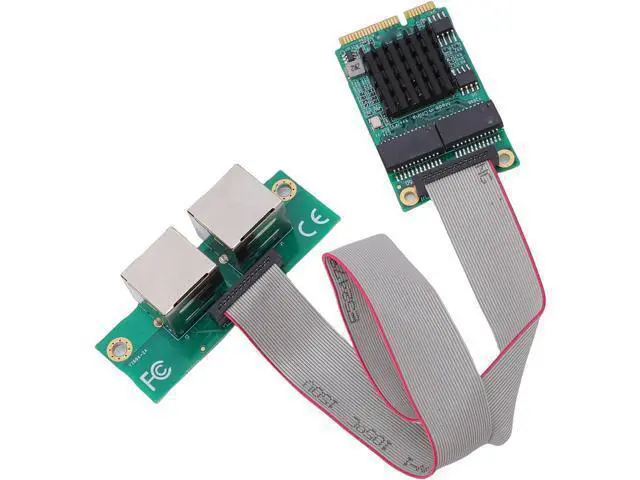 Alt view image 4 of 7 - Generic Mini PCIe Gigabit Ethernet Adapter Reliable Network Card for Industrial PCs Plug and Play for Desktop Computer Users
