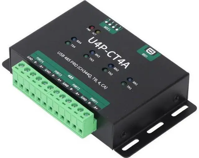Alt view image 4 of 7 - Kadimendium USB Serial Port Module 4 Way Converter High Security Reliable Data Transmission for Industrial Use USB2.0 Type B 1 Unit