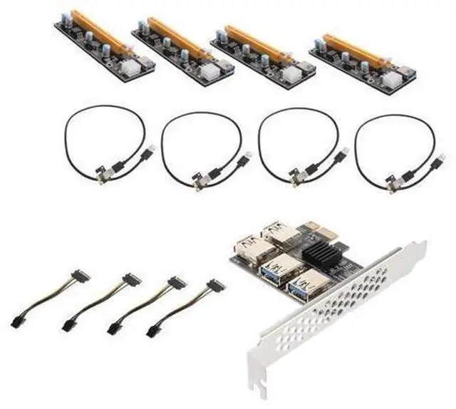 Main image of ARTIBETTER Pci E Extender Card Port USB Adapter with Terminal Plug Stable Pci Express Expansion for Desktop Computers No External Power Required Reliable Data Transmission Motherboard