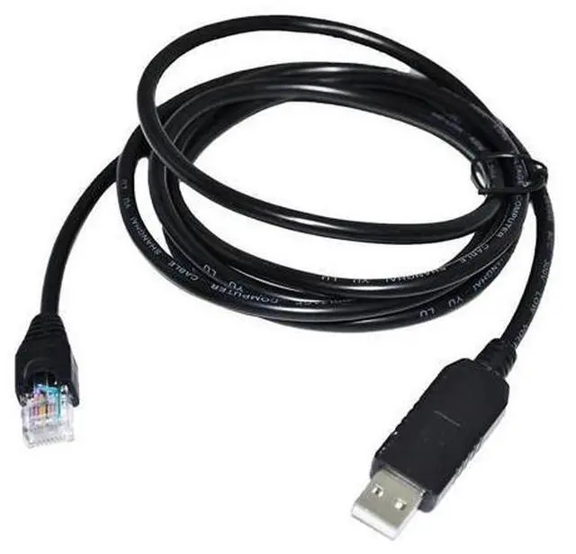 Alt view image 2 of 5 - FT232RL CHIP USB to RJ45 RS422 Converter DSV-CABV Programming Cable for MR-J4 J3 SERVO Amplifier to PC(1.8m)