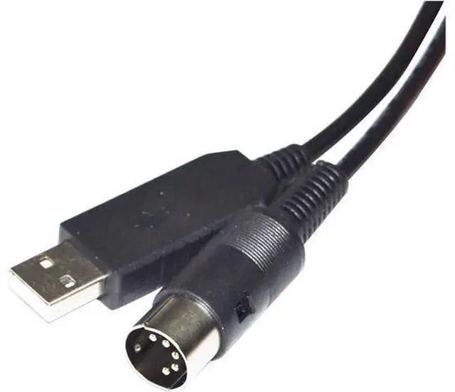 Main image of F&T>D*I FT232RL CHIP USB to DIN 5-PIN Male RS232 Serial Programming Communication Cable for JOFEMAR G23 Coffee Machine to PC KABLE(5M)