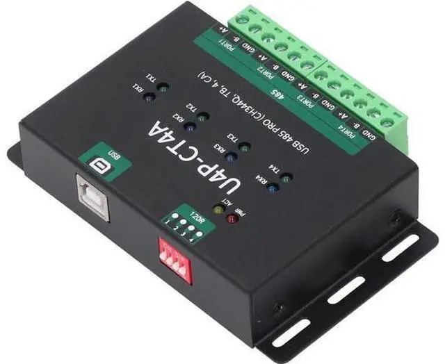 Alt view image 7 of 7 - Socobeta USB Serial Port Module 4 Way Converter High Security Reliable Data Transmission for Industrial Use USB2.0 Type B 1 Unit