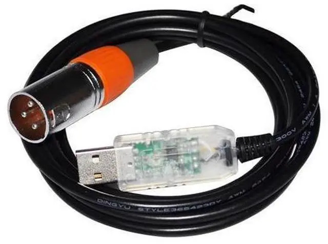Alt view image 4 of 6 - FT232RL CHIP USB to XLR 3PIN Male RS485 Converter Serial Cable for Audio Processor to PC(8M,Color B)