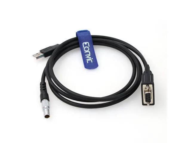 Alt view image 2 of 3 - South GPS GNSS S10 Data Cable L797Y S86 S86T 7pin USB to DB9 RS232 Serial Computer