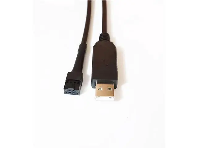 Alt view image 5 of 6 - Cable for Brother Machine KH920 KH930 KH940 KH950I with Genuine F&T>D*I FT232R CHIP TTL-232R-5V USBtoSerial Converter KABLE(5.0M)